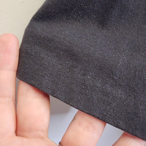 True Vintage 1991 XL Long Haul Trucker Wolf Alaska Shirt USA 50/50 Shoulder Fade - Picture 6 of 10